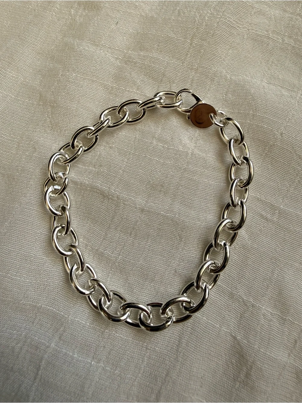 925 Sterling Silver Chain Link bracelet